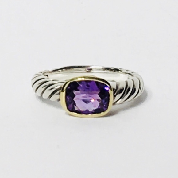 David Yurman Amethyst Ring - Picture 7 of 7